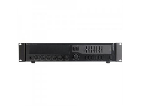 Audio muzikos stiprintuvas | 100V | 5 zonų | 240W RMS | su mikšeriu | įmontuojamas | AUDIOPHONY | COMBO240 Audio muzikos stiprintuvas | 100V | 5 zonų | 240W RMS | su mikšeriu | įmontuojamas | AUDIOPHONY | COMBO240