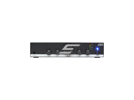 Audio muzikos stiprintuvas | 100V | 80W | su mikšeriu | Audac | COM108