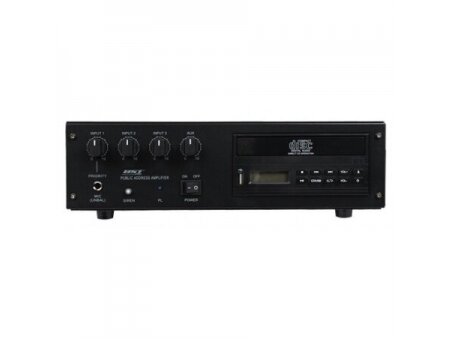 Audio muzikos stiprintuvas | 100V / 70V | 4–8 omų | su mikšeriu | BST | UPA30CD Audio muzikos stiprintuvas | 100V / 70V | 4–8 omų | su mikšeriu | BST | UPA30CD