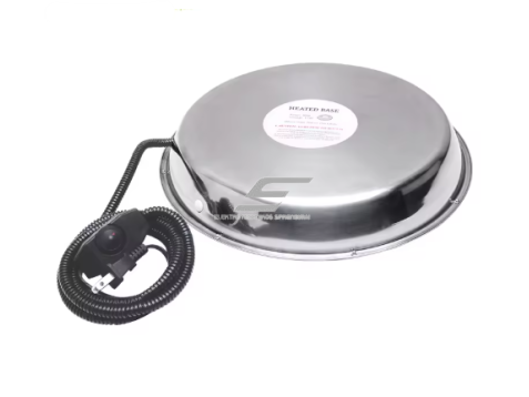 Vištų girdyklos šildytuvas | šildomas pagrindas | 48W | 220V | nerūdijantis plienas | 34 cm | apsauga nuo vandens užšalimo Vištų girdyklos šildytuvas | šildomas pagrindas | 48W | 220V | nerūdijantis plienas | 34 cm | apsauga nuo vandens užšalimo