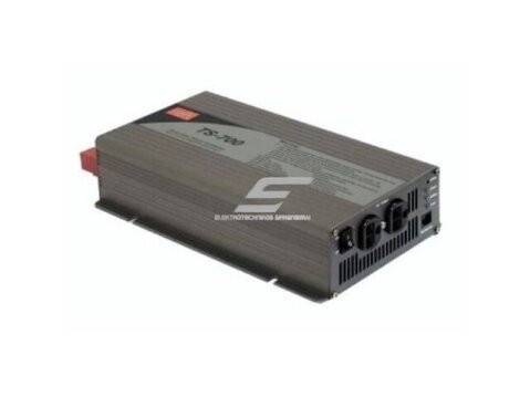 Automobilinis įtampos keitiklis | 12VDC/230VAC | 700W(1400W) | su sinusine išėjimo įtampa | Mean Well | TS-700-212BM Automobilinis įtampos keitiklis | 12VDC/230VAC | 700W(1400W) | su sinusine išėjimo įtampa | Mean Well | TS-700-212BM
