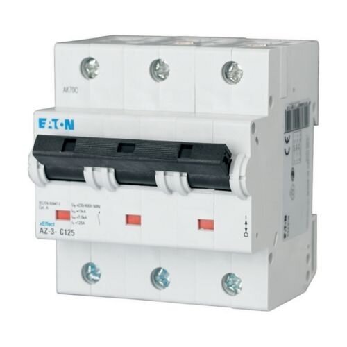 Modular Circuit Breaker | 3P | 125A | C Curve | 15kA | DIN Rail | MCB | Eaton | AZ-3-C125 | 211811 Modular Circuit Breaker | 3P | 125A | C Curve | 15kA | DIN Rail | MCB | Eaton | AZ-3-C125 | 211811