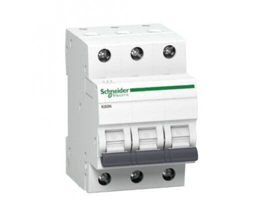 Modulinis automatinis jungiklis | 3P | 40A | C | 6kA | DIN | MCB | Schneider Electric | K60N | A9K02340 Modulinis automatinis jungiklis | 3P | 40A | C | 6kA | DIN | MCB | Schneider Electric | K60N | A9K02340