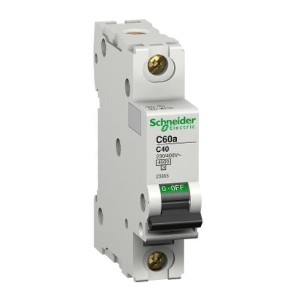 Wyłącznik automatyczny | 1P | 10A | C | 6kA | C60a | Schneider Electric Wyłącznik automatyczny | 1P | 10A | C | 6kA | C60a | Schneider Electric