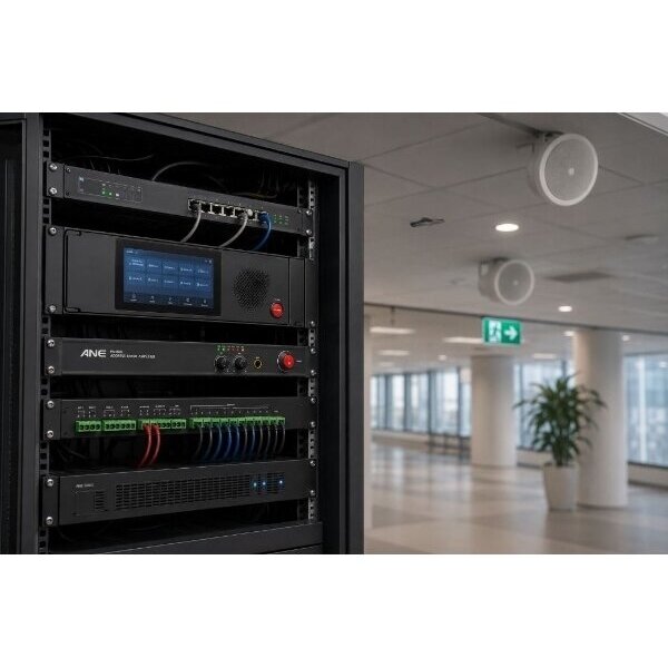 Wzmacniacz mocy audio | 800W | 70V / 100V / 4-16Ω | 230V | 483x337x49mm 2 Wzmacniacz mocy audio | 800W | 70V / 100V / 4-16Ω | 230V | 483x337x49mm 2