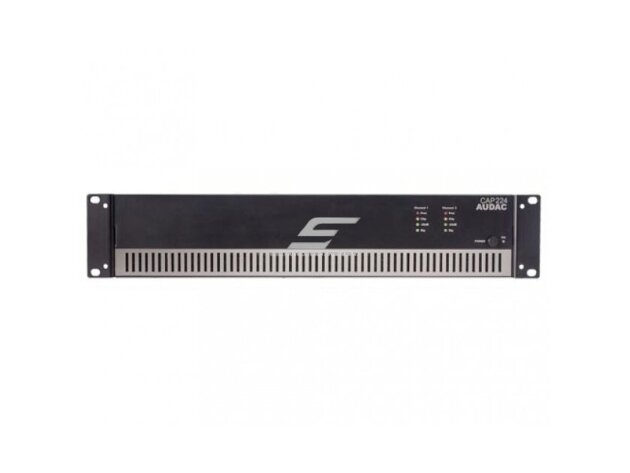 Audio muzikos stiprintuvas | 100V | 2x240W RMS | įmontuojamas | Audac | CAP224