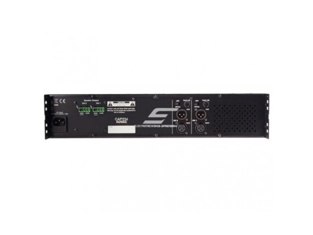 Audio muzikos stiprintuvas | 100V | 2x240W RMS | įmontuojamas | Audac | CAP224 1 Audio muzikos stiprintuvas | 100V | 2x240W RMS | įmontuojamas | Audac | CAP224 1