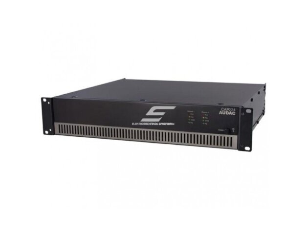 Audio muzikos stiprintuvas | 100V | 2x240W RMS | įmontuojamas | Audac | CAP224 2 Audio muzikos stiprintuvas | 100V | 2x240W RMS | įmontuojamas | Audac | CAP224 2