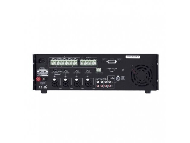 Audio muzikos stiprintuvas | 100V | 350W | 5 zonų | su mikšeriu | įmontuojamas | BST | UPC350 1