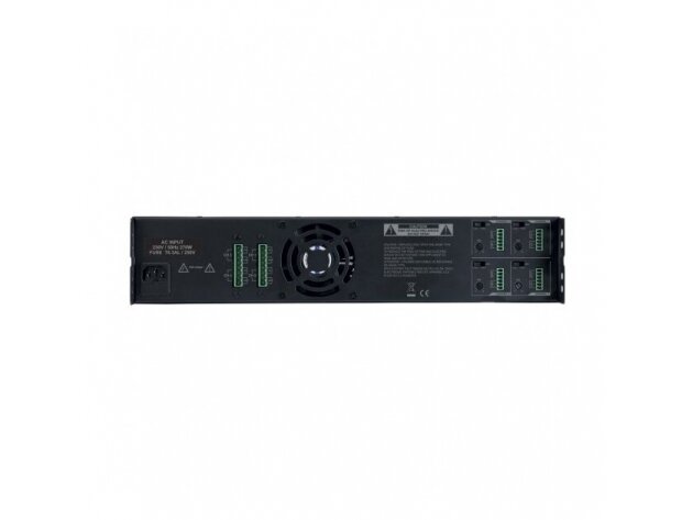 Audio muzikos stiprintuvas | 100V | 4x240W | įmontuojamas | Audiophony | AMP4240 1 Audio muzikos stiprintuvas | 100V | 4x240W | įmontuojamas | Audiophony | AMP4240 1
