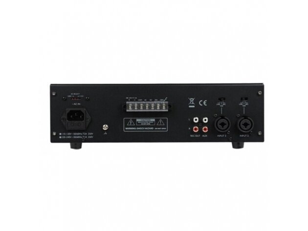Audio muzikos stiprintuvas | 100V / 70V | 4–8 omų | su mikšeriu | BST | UPA30CD 1