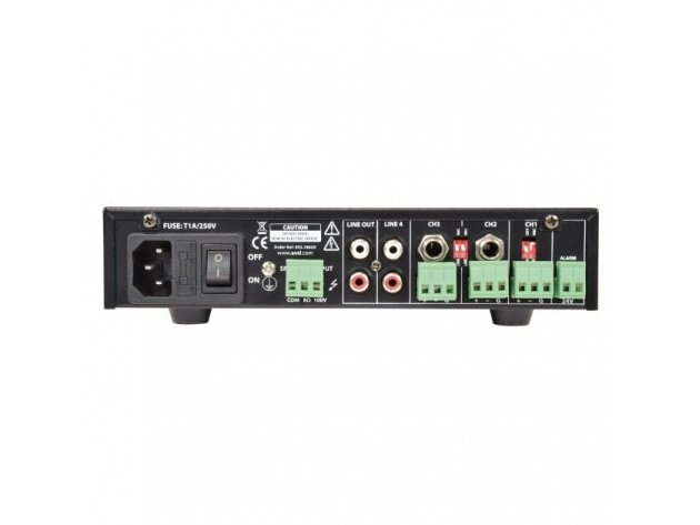 Audio muzikos stiprintuvas | 100V | 60W | 5 kanalų | su mikšeriu | Adastra | UA60 2 Audio muzikos stiprintuvas | 100V | 60W | 5 kanalų | su mikšeriu | Adastra | UA60 2