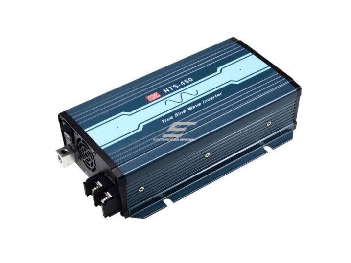 Automobilinis įtampos keitiklis | 24VDC/230VAC | 450W(900W) | su sinusine išėjimo įtampa | Mean Well | NTS-450-224EU Automobilinis įtampos keitiklis | 24VDC/230VAC | 450W(900W) | su sinusine išėjimo įtampa | Mean Well | NTS-450-224EU