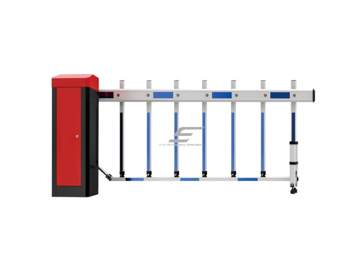 Automatinis kelio užtvaras | šlagbaumas su nuotoliniu valdymu | 6m | 80W | 230V | 433MHz | IP44 Automatinis kelio užtvaras | šlagbaumas su nuotoliniu valdymu | 6m | 80W | 230V | 433MHz | IP44