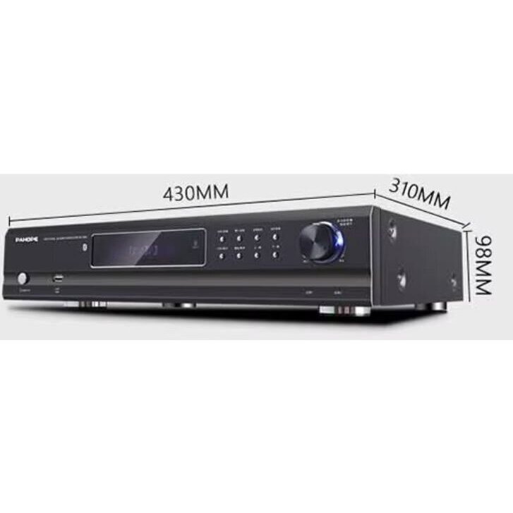 Audio mūzikas pastiprinātājs | 5.1 kanālu | 230V | ar Bluetooth | USB | SD 2 Audio mūzikas pastiprinātājs | 5.1 kanālu | 230V | ar Bluetooth | USB | SD 2