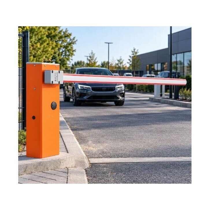 Aluminiowe ramię szlabanu drogowego | ramię do automatycznego systemu szlabanu | do szlabanu | 69x92x4150mm | białe | NICE | XBA14 4