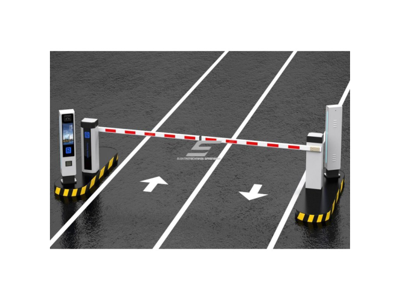 Automatinis kelio užtvaras | šlagbaumas | valdomas jungikliu | duomenų signalu | 6m | 230V | IP44 1