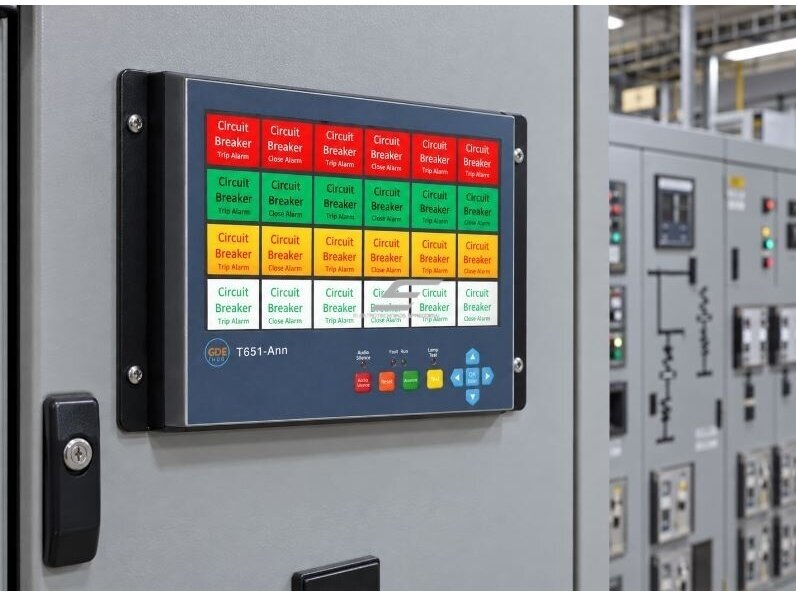 Panelinė išmani avarinių | gedimų | būsenos signalų panelė | 24 įėjimai | 24VDC | 223x178x142mm | Modbus RTU | GOOSE | DNP3.0 | IP40 4 Panelinė išmani avarinių | gedimų | būsenos signalų panelė | 24 įėjimai | 24VDC | 223x178x142mm | Modbus RTU | GOOSE | DNP3.0 | IP40 4