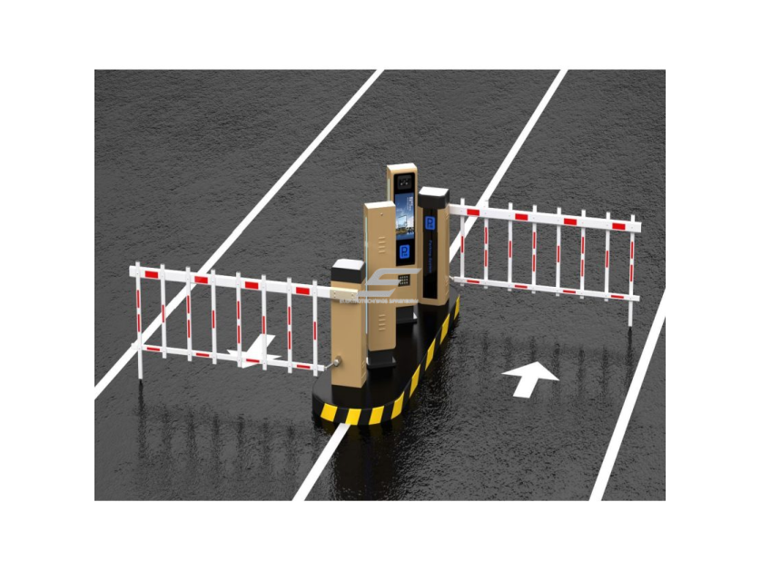 Automatinis kelio užtvaras | šlagbaumas | valdomas jungikliu | duomenų signalu | 3m | 230V | IP44 2