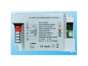 Avarinis maitinimo šaltinis LED lempoms | 5-10W | 85-265VAC | 50/60Hz | 120min | 101x66x30mm | IP20 | 4772124004467 Avarinis maitinimo šaltinis LED lempoms | 5-10W | 85-265VAC | 50/60Hz | 120min | 101x66x30mm | IP20 | 4772124004467