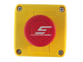 Mygtukas | avarinio sustabdymo | EMERGENCY STOP | grybas | 660V | 10A | SPST | LA38-11MZS/STOP 2