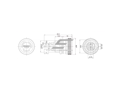Mygtukas | 19mm | 220V | 1NO+1NC | LED (žalia) | IP65 | fiksuojamas | anoduotas aliuminis 1 Mygtukas | 19mm | 220V | 1NO+1NC | LED (žalia) | IP65 | fiksuojamas | anoduotas aliuminis 1