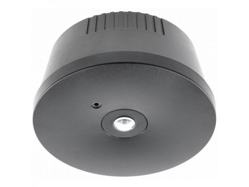 LED avarinis šviestuvas | evakuacinis | 3W | 6400K | 200lm | 230V | 124x61mm | 3h | IP20 | juodas | virštinkinis/potinkinis | GTV Lighting | OGLA | LD-OGLA3W-10 | 5902801326110