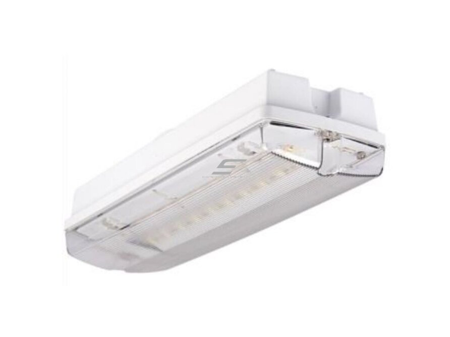 LED avarinis išėjimo šviestuvas | EXIT | 3W | 154lm | 230V | 352x118x64mm | 2-3h | IP65 | virtšinkinis | BEMF-L10A120H3E3