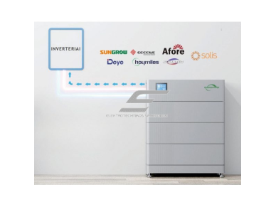 Išmani saulės baterijos | kaupiklio valdymo sistema (BMS) | 30A | 120-600V | IP65 | Enershare | ENERGY-CORE-BMS 2
