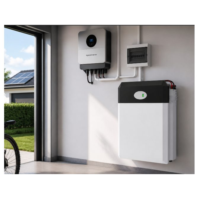 Aku | energiasalvesti | päikeseenergia salvestamiseks | hübriidne | 5,1 kW | 51,2 V | 100 A | 1C | SmartBee-5120MT 1