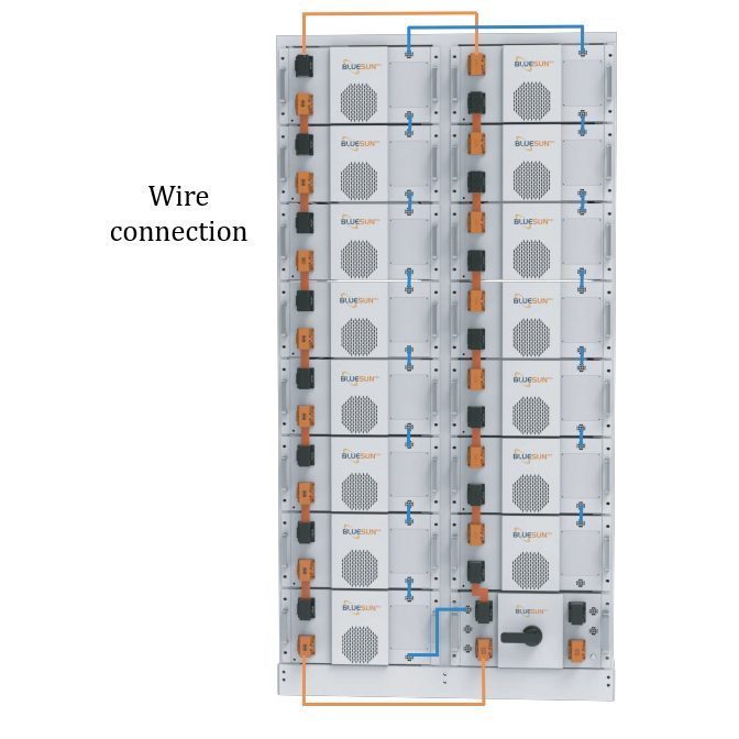 Bateria | magazyn energii słonecznej | 14,3kWh | 51,2V | IP22 | Bluesun Solar 4