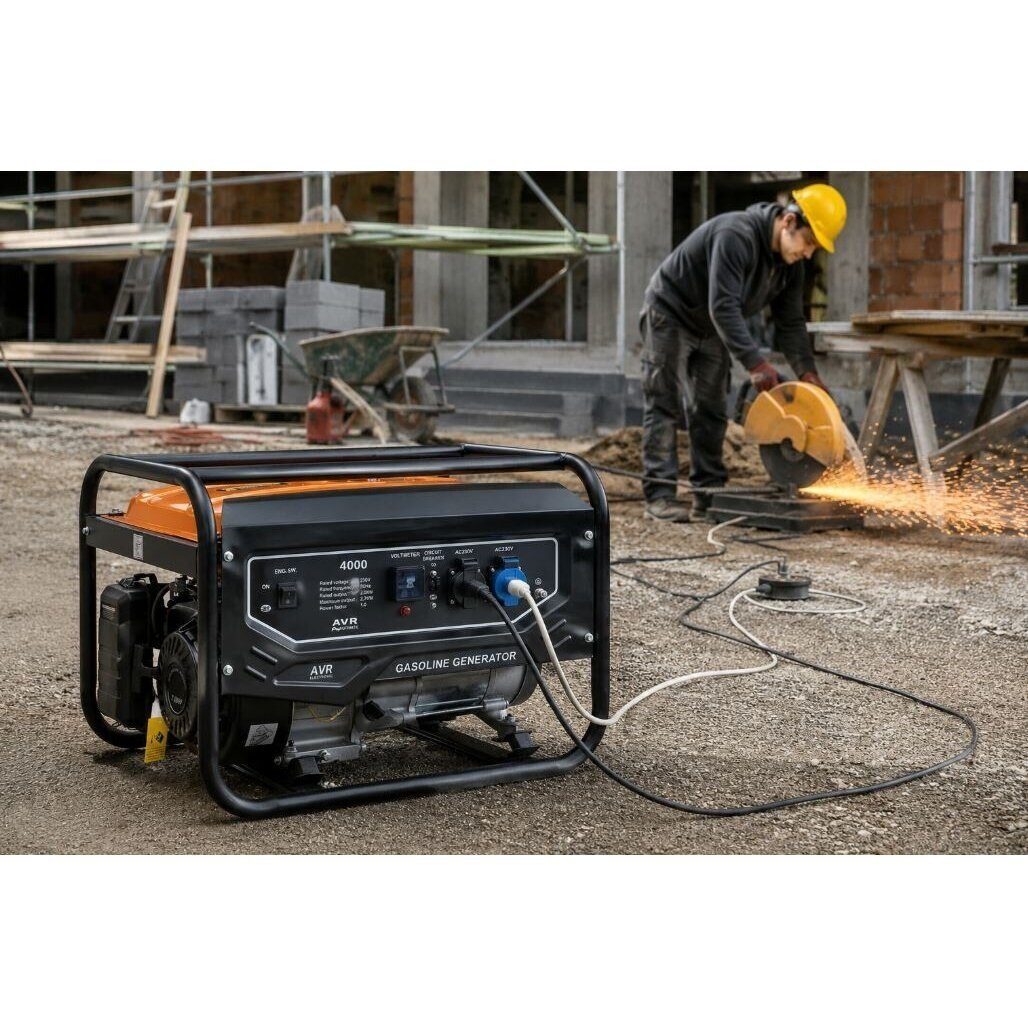 Petrol generator | backup electrical power supply | 2.5-2.8kW | 230VAC | single-phase | 12l 3 Petrol generator | backup electrical power supply | 2.5-2.8kW | 230VAC | single-phase | 12l 3