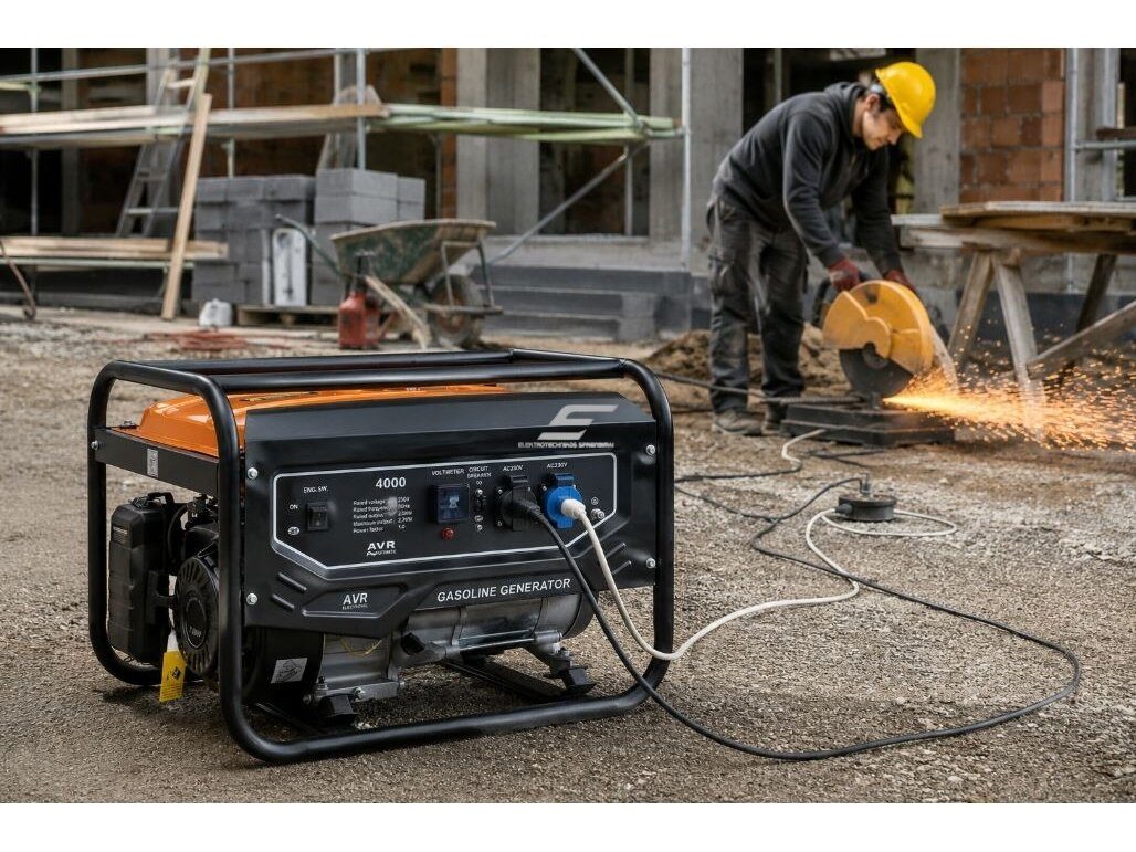 Benzininis generatorius | rezervinis elektros energijos maitinimo šaltinis | 2,8-3kW | 230VAC | vienfazis | 12l 3 Benzininis generatorius | rezervinis elektros energijos maitinimo šaltinis | 2,8-3kW | 230VAC | vienfazis | 12l 3