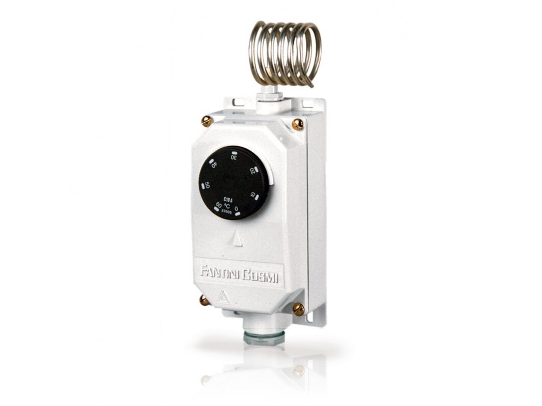 Pramoninis mechaninis termostatas | temperatūros reguliatorius | 15(6)A | 250VAC | -20...+40 °C | vidinis | IP65 | FantiniCosmi | C10B2RIY