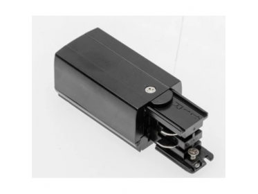 Maitinimo šaltinis bėgeliui X-RAIL | 3F | dešininis | 99x35mm | juodas | GTV Lighting | XAE-KZASPC-10 | 5901867193322