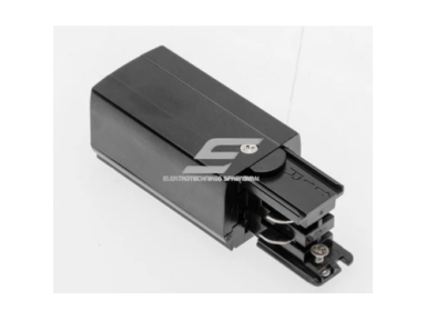 Maitinimo šaltinis bėgeliui X-RAIL | 3F | dešininis | 99x35mm | juodas | GTV Lighting | XAE-KZASPC-10 | 5901867193322
