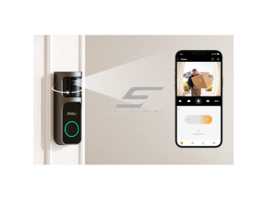 Išmanus | belaidis durų skambutis su kamera 3MP | Wi-Fi | DB-2SP-3T0W/DS2S IMOU Išmanus | belaidis durų skambutis su kamera 3MP | Wi-Fi | DB-2SP-3T0W/DS2S IMOU