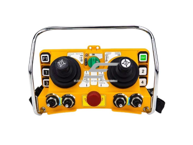 Belaidis kranų valdymo pultas | 2 joystick | 5 greičiai | 315/433 MHz | 12–440 V AC/DC | EL-F24-60 Belaidis kranų valdymo pultas | 2 joystick | 5 greičiai | 315/433 MHz | 12–440 V AC/DC | EL-F24-60