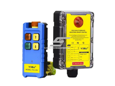 Belaidis kranų valdymo pultas | 2 mygtukai + START/STOP + grybo STOP | 1 greitis | 868 MHz | 24–440 V AC/DC | IP65 | ES-F21-2S+ Belaidis kranų valdymo pultas | 2 mygtukai + START/STOP + grybo STOP | 1 greitis | 868 MHz | 24–440 V AC/DC | IP65 | ES-F21-2S+