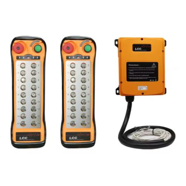 Bezvadu celtņa vadības pults | 2 raidītāji + uztvērējs | 18 pogas + START/STOP | 1 ātrums | 433 MHz | IP65 | ES-Q1800 Bezvadu celtņa vadības pults | 2 raidītāji + uztvērējs | 18 pogas + START/STOP | 1 ātrums | 433 MHz | IP65 | ES-Q1800