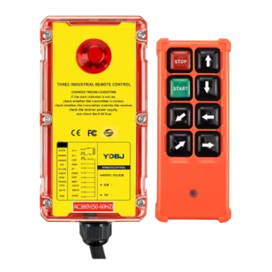 Bezvadu celtņa vadības pults | 6 pogas + START/STOP | 1 ātrums | 868 MHz | 24–440 V AC/DC | ES-F21-E1B(H) Bezvadu celtņa vadības pults | 6 pogas + START/STOP | 1 ātrums | 868 MHz | 24–440 V AC/DC | ES-F21-E1B(H)