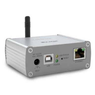 Bezprzewodowa jednostka sterująca | iNELS RF | 868MHz | do 40 elementów | LAN RJ45 | 12V DC | IP20 | GATEWAY | eLAN-RF-003