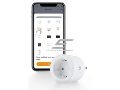 Išmanus | belaidis elektros kištukinis lizdas | 10A | 230V | baltas | Wi-Fi | Bluetooth | CE1P IMOU 3
