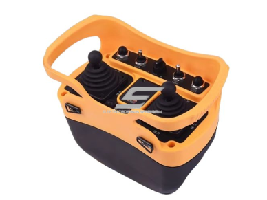 Belaidis kranų valdymo pultas | joystick, pilvo tipo siųstuvas | 315 MHz | ~100 m | IP66 | ES-Q5000 1 Belaidis kranų valdymo pultas | joystick, pilvo tipo siųstuvas | 315 MHz | ~100 m | IP66 | ES-Q5000 1