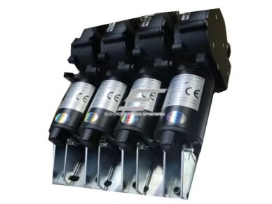 Pramoninis elektrinis sankabos variklis kranų nuotoliniam valdymui | 24VDC | 128W | 450Nm 2 Pramoninis elektrinis sankabos variklis kranų nuotoliniam valdymui | 24VDC | 128W | 450Nm 2
