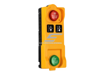 Atsarginis kranų pulto siųstuvas | 2 mygtukai + START/STOP | 433 MHz | be imtuvo | AK-C211009