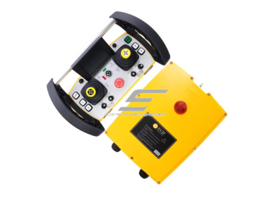 Belaidis kranų valdymo pultas | 2 joystick + 4 mygtukai | proporcinis | 315 MHz | imtuvas 24 V | IP65 | ES-ECD-Q5000 1