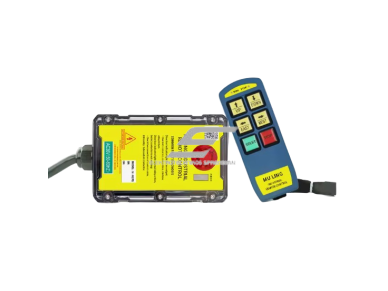 Belaidis kranų valdymo pultas | 4 mygtukai + START/STOP | 1 greitis | 868 MHz | 230 V AC | IP66 | ES-ML-K4 1 Belaidis kranų valdymo pultas | 4 mygtukai + START/STOP | 1 greitis | 868 MHz | 230 V AC | IP66 | ES-ML-K4 1