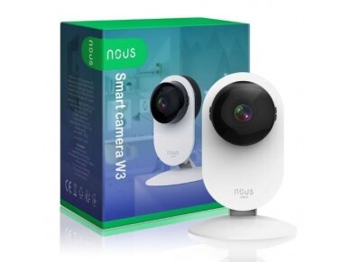 Išmani | belaidė vaizdo stebėjimo kamera | 2MP | Wi-Fi | TUYA | Smart Life | NOUS-W3 2