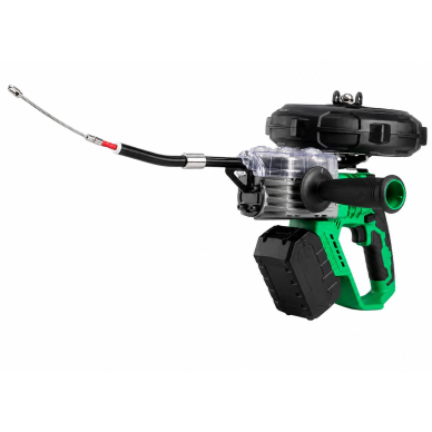 Cordless wire | cable pulling machine | threading system | 710W | 40 m/min | 6 m pulling rod | automatic wire threading 1 Cordless wire | cable pulling machine | threading system | 710W | 40 m/min | 6 m pulling rod | automatic wire threading 1